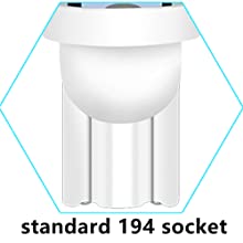 194 Automobil-LED-Glühlampen 6500K zwängen T10 SMD 5050 abbricht 4