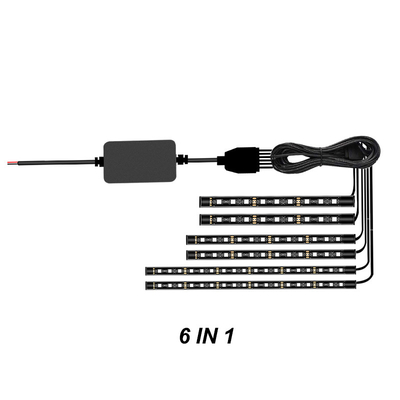 kaufen Motorrad Rgb führte Auto-Kit Under Dash Decorate Atmosphere-Neon mit APP-Radioapparat online manufacture