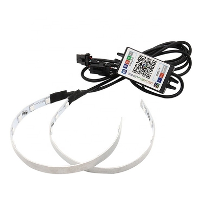 kaufen 360 Grad RGB verzieren RingLED-Auto-Umgebungslichter, die Teufel Auto-Lichter mustert online manufacture