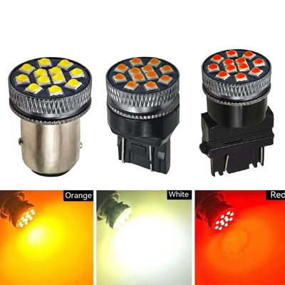 kaufen 1156 LED Bremsschaltanzeiger Endlösung für Schaltsignalfunktion LED Glühbirne 1156 W21/5W 1157 BAY15D P21/5W LED online manufacture