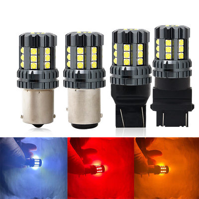 kaufen Weiße LED-Lampen für Fahrräder Auto 12V 24V 2835 45SMD 1156 1157 T25 3156 3157 T20 7440 7443 Canbus-Glühlampen online manufacture