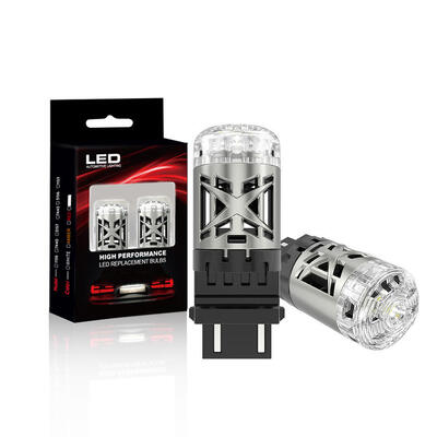 kaufen Newest Innovative 3157 LED Car Light Bulbs 3156 BA15S 1600LM 12V 24V for Car Brake Stop Signal Reverse With 7035 Chip online manufacture