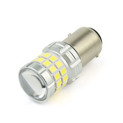 kaufen Hochwertige G13 LED-Glühlampen 1157 BAY15D P21/5W mit 3030 Chips 750LM Kupfer-PCB und Oberobjektiv 12V 24V für Autobremssignal umgekehrt online manufacture