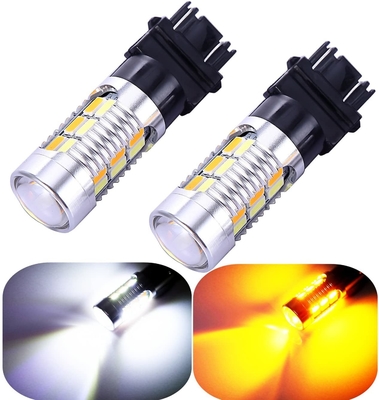 kaufen 3157 3057 3357 4157 LED-Bremsblinker-Lichter Amber Switchback 22 SMD mit Projektor online manufacture