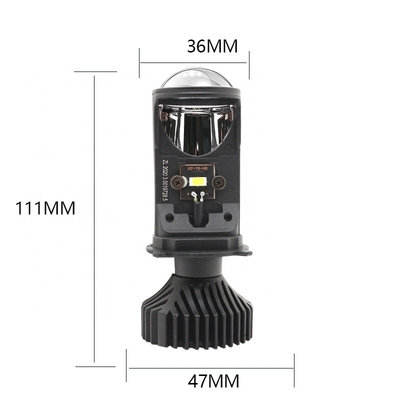 Scheinwerfer-Autoscheinwerfernebelscheinwerfer der Auto-Scheinwerfer-H4 YD6 6000K des Motorrad-LED änderte LED-Birne 12V