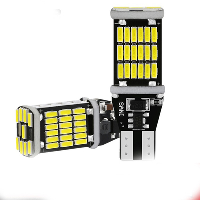 Universalauto führte Rücklicht und Blinker bulbT15 4014 45smd 12-24V