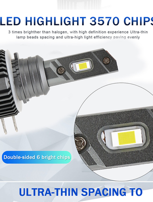 Glühlampen PFEILER DOB CSP 3570 Soem-ODM-Auto-LED führte Chips 3000K 4300K 6000K 8000K