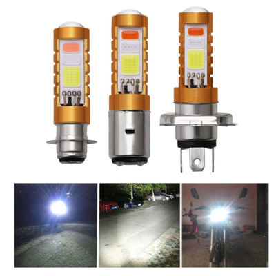 3 Farbe-PFEILER LED weißes blaues Rot Scheinwerfer-H4 H6 80W P15D BA20D