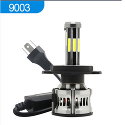8 Automobil-LED Scheinwerfer 6000K 360 Canbus der Seiten-H1 H3 H4 H7 9005 9006