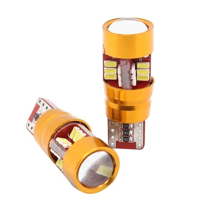 Glühlampen LED 12V Canbus T10 3014 Auto-27SMD für die LKW-Haube, die parkendes Reserve-Licht liest
