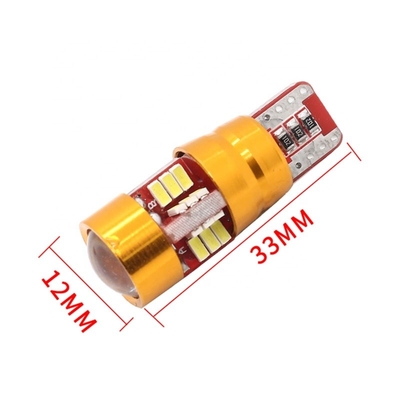 Glühlampen LED 12V Canbus T10 3014 Auto-27SMD für die LKW-Haube, die parkendes Reserve-Licht liest
