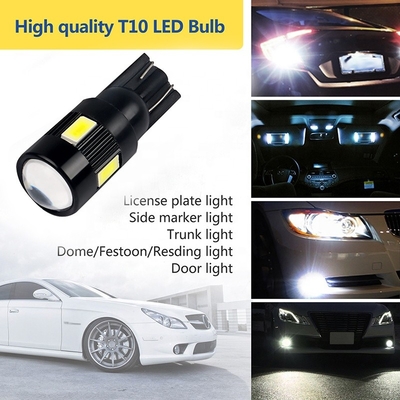 Auto-Bullauge-Birnen T10 5630 änderten 6 SMD Nonpolarity geführte LED-Birne DC 12V