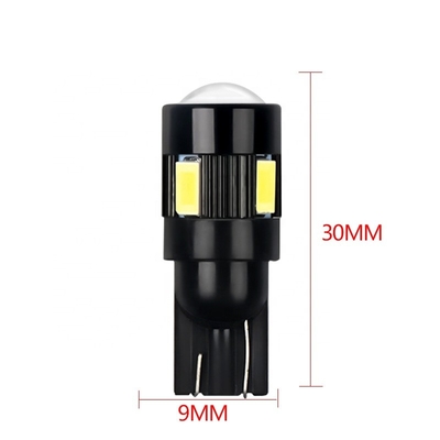 Auto-Bullauge-Birnen T10 5630 änderten 6 SMD Nonpolarity geführte LED-Birne DC 12V