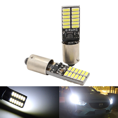 Führte Automobil-LED Glühlampe-Breite BA9S 4014 24SMD Anzeigelampe 12V