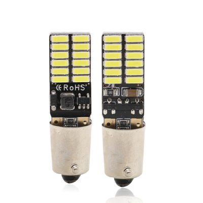 Führte Automobil-LED Glühlampe-Breite BA9S 4014 24SMD Anzeigelampe 12V