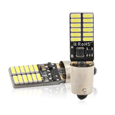 Führte Automobil-LED Glühlampe-Breite BA9S 4014 24SMD Anzeigelampe 12V