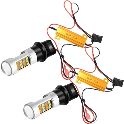 Geführter Blinker beleuchtet Farbe 7440 T20 CANBUS des Doppelt-2835 42SMD, um das stroboskopische zu verhindern