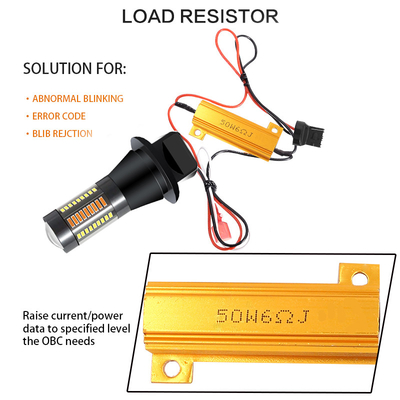 Blinker-Lichter T20 CANUBS LED Brems7440 4014 66SMD führten Tagespositionslampen