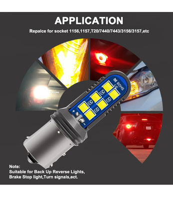 geführter UniversalBlinker Mini Headlamps 12SMD des Rücklicht-5w