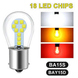 1156 Blinker-Lichter BA15S LED 1157 BAY15D LED Bremseinzeln/Doppelkontakt-Bajonett