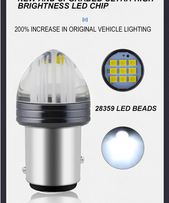Blinker-Lichter 1156 der hohen Leistung LED Bremsmit geführtem Birnen-Bremslicht 2835 12V Canbus