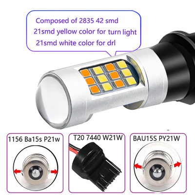 Soems T20 LED Bremslampe 1157 Blinker-Lichter Canbus-Lux-LED 12V
