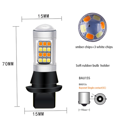 Signal 42SMD LED Birnen-T20 1157Turn führte Lichter für Auto-Bremslicht mit Röhrenblitz-Funktion