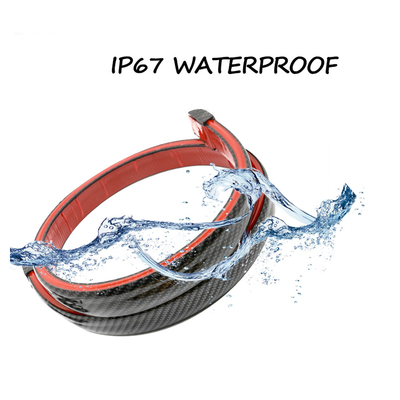 Streift wasserdichtes geführtes AutomobilBremslicht IP65 die 2835 Kohlenstoff-Faser ab