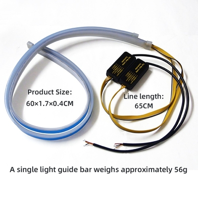 Der Neondraht 30/45/60 cm RGB bunt führte laufende Tageslampen-weichen Artikel