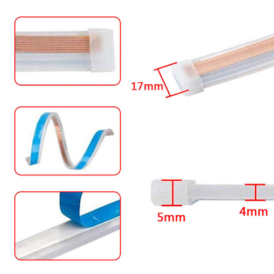 Der Neondraht 30/45/60 cm RGB bunt führte laufende Tageslampen-weichen Artikel