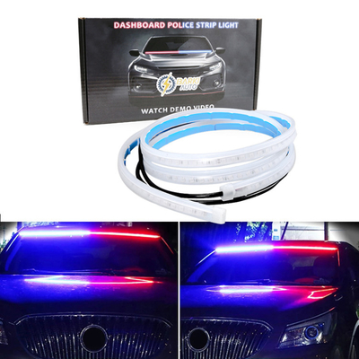 Farbführte wasserdichte Auto-Türwarnanlage der Universalitäts-zwei helles 12V 120cm