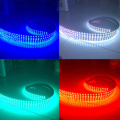 Bunter Sprachsteuerambiente-Auto-Scheinwerfer führte Streifen dekorativen Rf Rgb 5050
