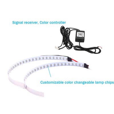 Auto-Umgebungslichter APP IP 67 LED steuern Dämon-Halo-Ring-Ausrüstung Scheinwerfer-Angel Eye Kitss 360 Grad-SMD