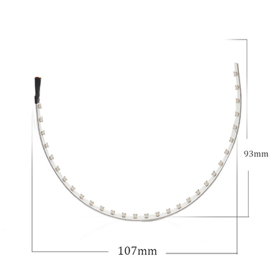 Auto-Umgebungslichter APP IP 67 LED steuern Dämon-Halo-Ring-Ausrüstung Scheinwerfer-Angel Eye Kitss 360 Grad-SMD