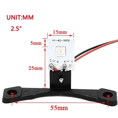 Form 5W IP67 Mini Car Auto Motorcycle Modifieds Angel Devil Eyes Headlight T
