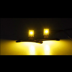 Form 5W IP67 Mini Car Auto Motorcycle Modifieds Angel Devil Eyes Headlight T