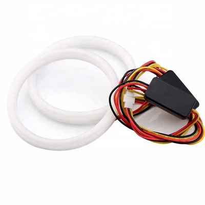 4014 Positionslampe-Doppelfarbe führte der LED-Auto-Umgebungslicht-60mm DRL Angel Eyes Kit