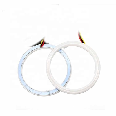 4014 Positionslampe-Doppelfarbe führte der LED-Auto-Umgebungslicht-60mm DRL Angel Eyes Kit