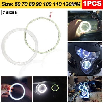 Auto-Umgebungslicht-Nebelscheinwerfer PFEILER 60mm des Motorrad-DRL LED 70mm 80mm 90mm 100mm 110mm