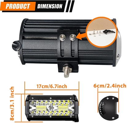Hohe Leistung 200W LED-Fahrleuchten IP68 Wasserdicht Aluminiumlegierung Material