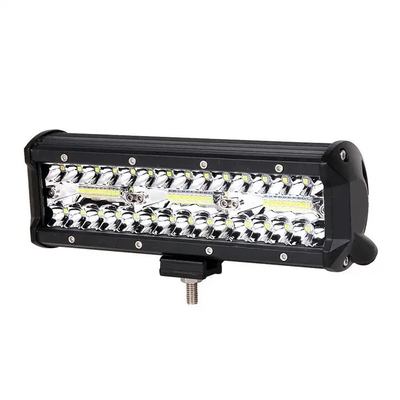 9 Zoll 180 Watt Doppelreihe LED-Leuchttaste Weiß / Bernstein Für Geländewagen
