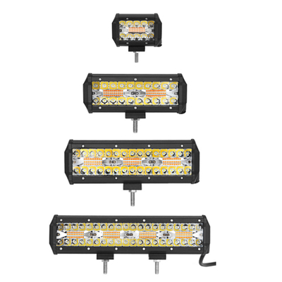 9 Zoll 180 Watt Doppelreihe LED-Leuchttaste Weiß / Bernstein Für Geländewagen