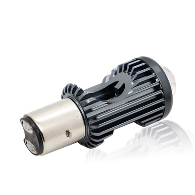Mini Fahrlicht DRL Motorrad LED Scheinwerfer Glühbirne H4 H6 BA20D P15D Auto Auto Fisheye Projektor Objektiv Doppelfarbe