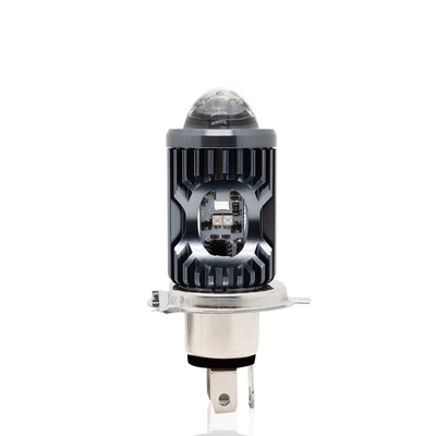 Mini Fahrlicht DRL Motorrad LED Scheinwerfer Glühbirne H4 H6 BA20D P15D Auto Auto Fisheye Projektor Objektiv Doppelfarbe