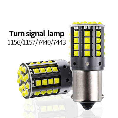 Weiße Aluminiumlegierung LED-Schaltsignale 1156 1157 T20 3030 44SMD Rückwärtslicht 12V 24V
