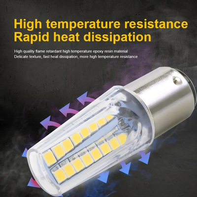 1157 32SMD Amber LED Bremsschaltsignal Leuchten LED Glühbirne Autoschwanz Stopp Schaltsignal Zurückfahren für Motorrad
