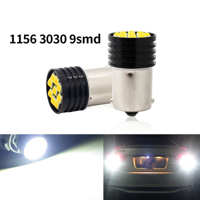 1157 BAY15D LED P21/5W 1156 BA15S P21W LED-Glühlampen 9 SMD 3030 R5W R10W Fahrzeug-Rückwärtslicht Bremsschwanzlampe