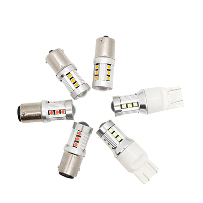 Universelle weiße LED-Auto-Bildwerfer1156 1157 3030 15SMD LED-Glühlampe Weiß gelb Canbus Kennzeichen Innenbereich Led