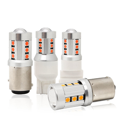 Universelle weiße LED-Auto-Bildwerfer1156 1157 3030 15SMD LED-Glühlampe Weiß gelb Canbus Kennzeichen Innenbereich Led