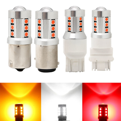 Universelle weiße LED-Auto-Bildwerfer1156 1157 3030 15SMD LED-Glühlampe Weiß gelb Canbus Kennzeichen Innenbereich Led